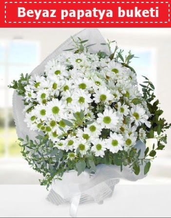 Beyaz Papatya Buketi  Rize ucuz çiçek gönder 