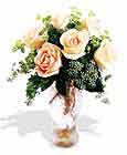  Rize online çiçekçi , çiçek siparişi  6 adet sari gül ve cam vazo
