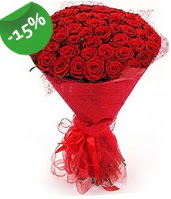 51 adet kırmızı gül buketi özel hissedenlere  Rize online çiçekçi , çiçek siparişi 